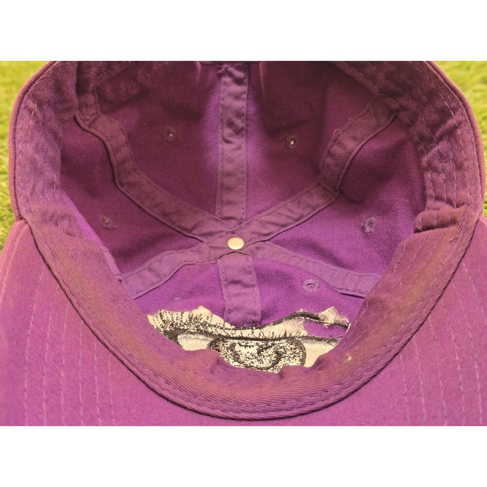2016 Authentic Jon Stan Purple Distressed Hat With Evil Eye GUC Super Rare - Picture 12 of 13
